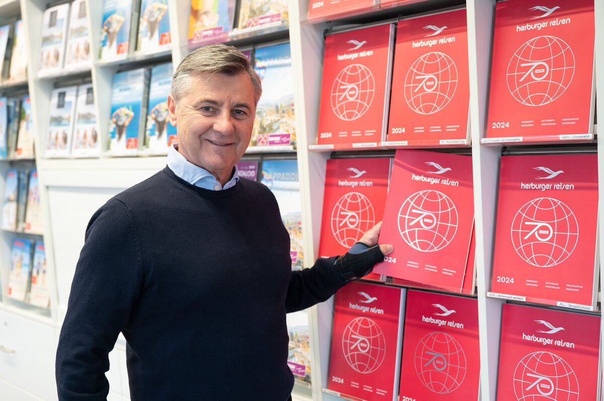 Klaus Herburger leitet erfolgreich die Geschicke des Reisespezialisten. VN/Serra
