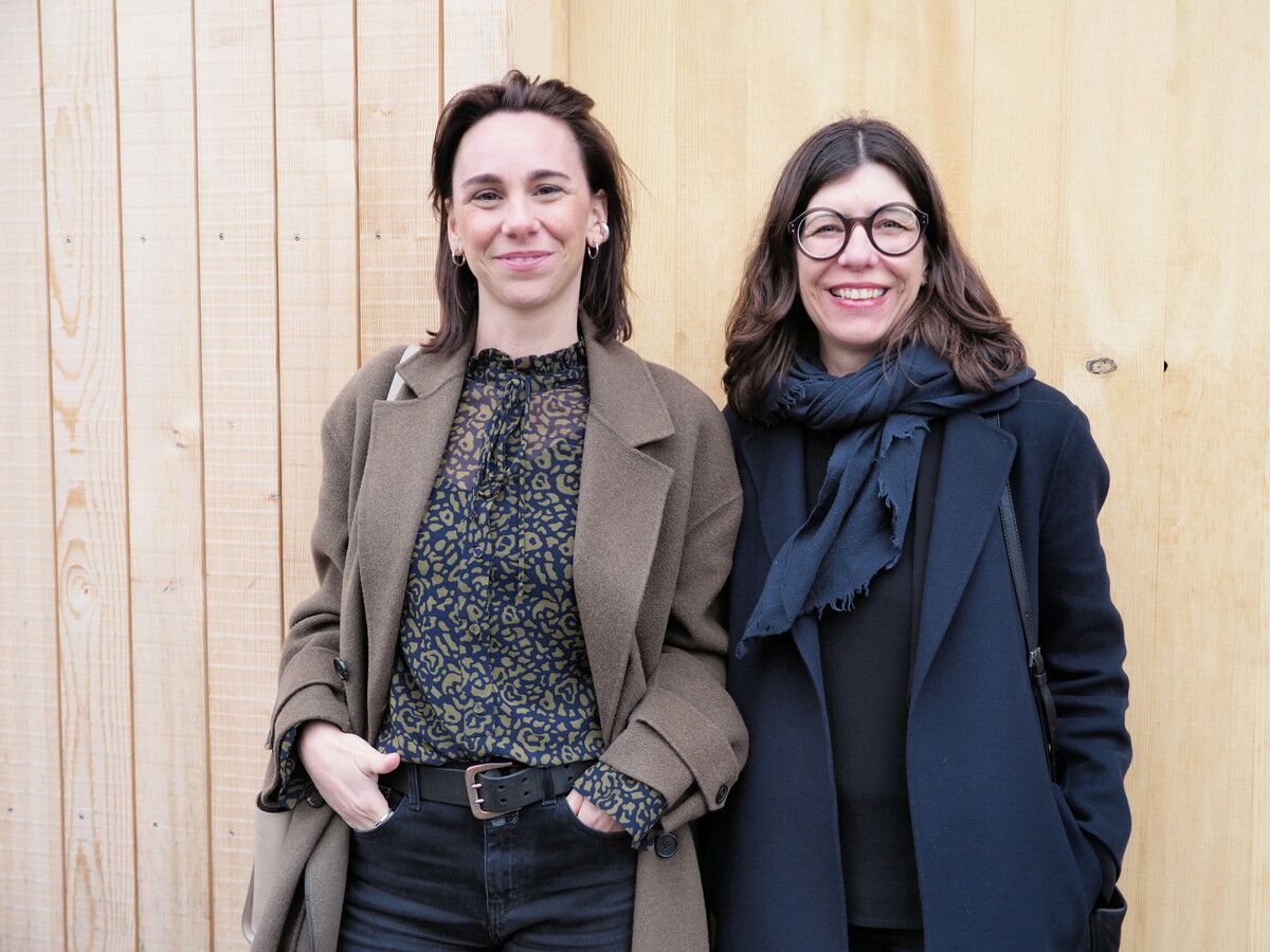Kulturamtsleiterin Claudia Voit und Susanne Fink.