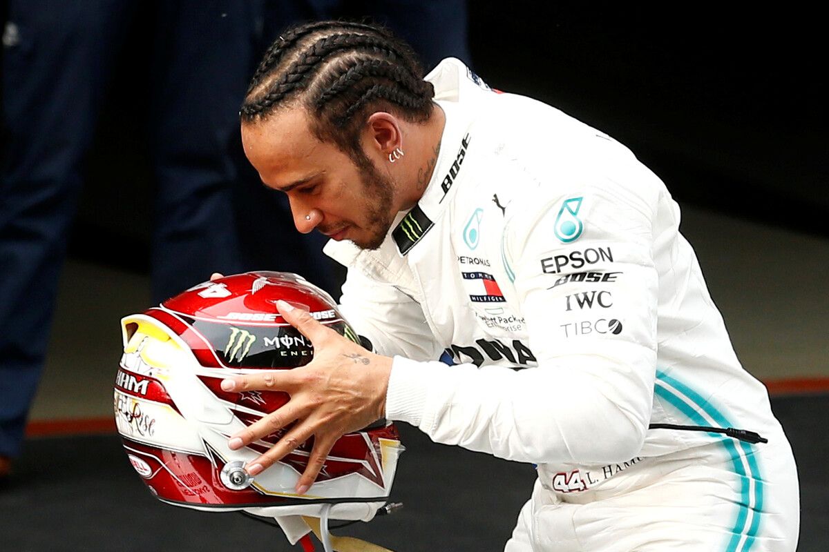 Lewis Hamilton war 2019 der letzte Sieger beim Grand Prix von China.ap