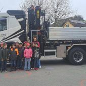 Kinder für Lkw sensibilisieren