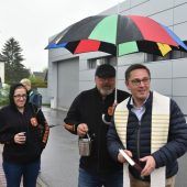 Zweiradsegnung an neuem Platz