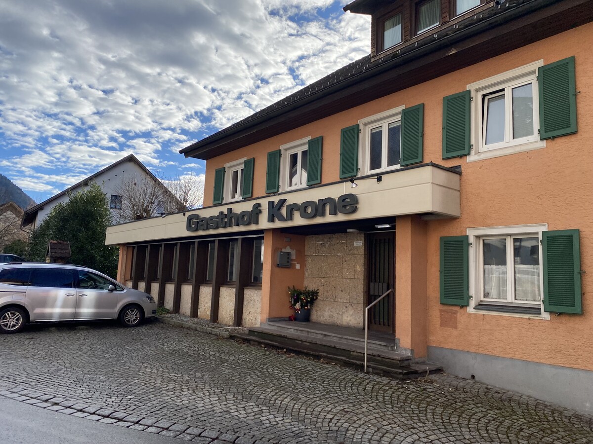 Der Gasthof Krone ist bald Geschichte. VN/JUN