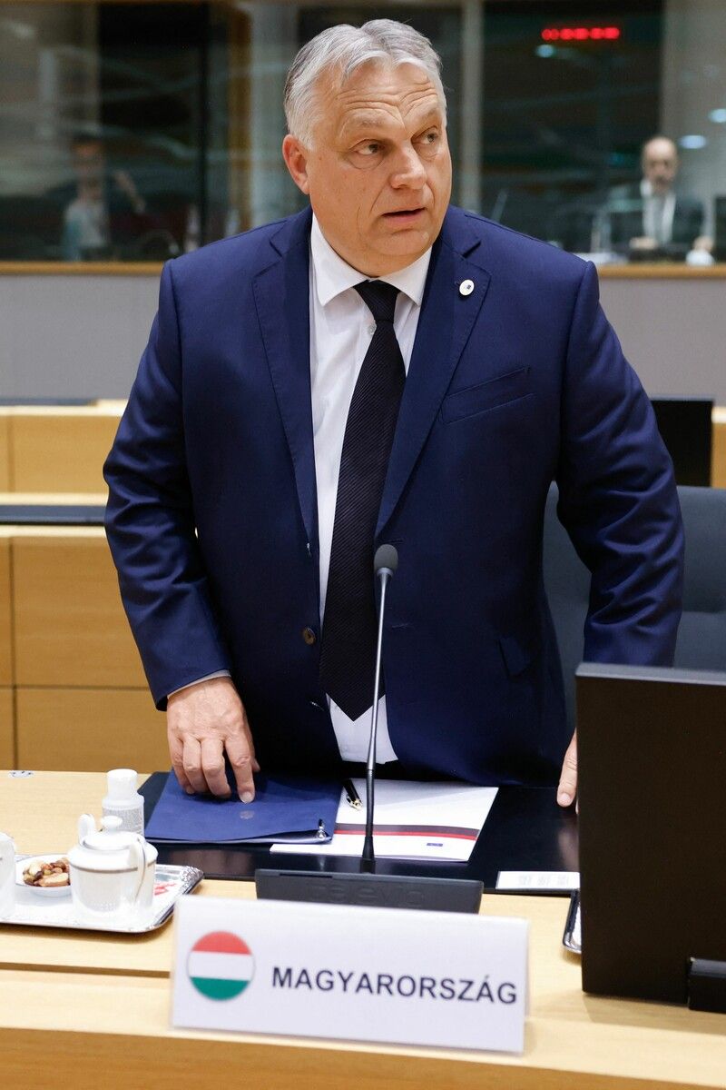 Orbán eröffnete am Freitag mit bekannten Parolen den EU-Wahlkampf. AFP