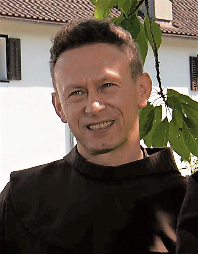 Pater Dacjusz. Franziskaner Kloster