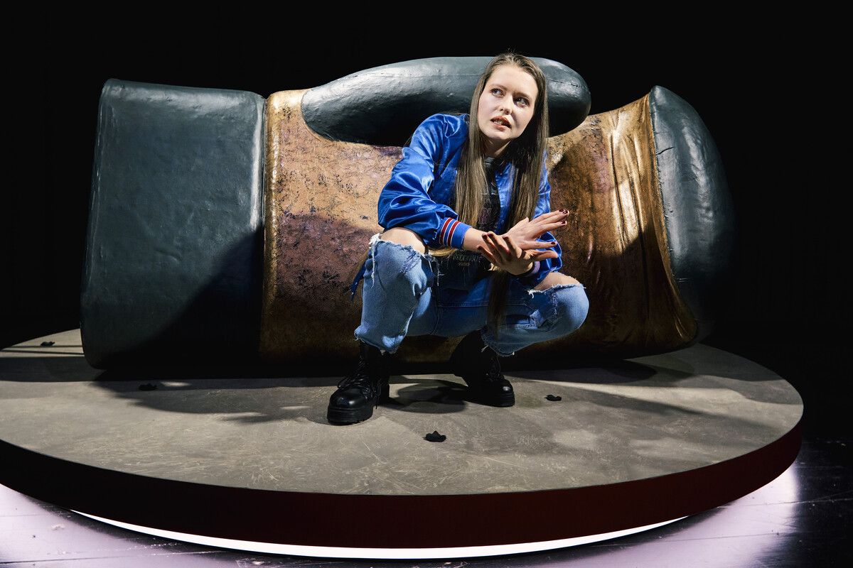 Rebecca Hammermüller hat die Rolle mit Überzeugung gespielt. anja köhler