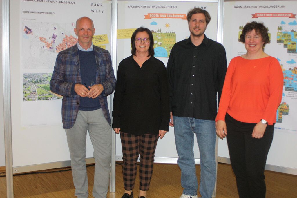 REP-Rankweil-Steuerungsgruppe mit Bürgermeisterin Katharina Wöß-Krall und den führenden Mitarbeitern. VN/TK (3)