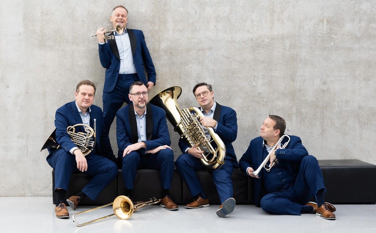 Stefan Dünser, Zoltán Holb, Jan Ströhle, Harald Schele und Attila Krako begeistern mit klassischer Musik und experimentellen Stücken.Stadt Dornbirn