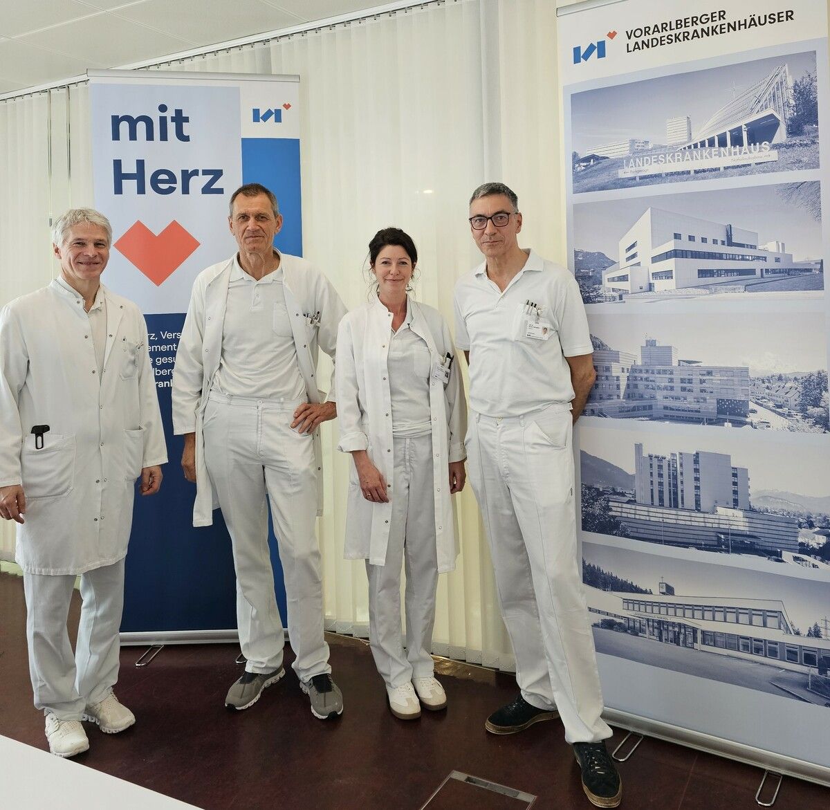 Team (v. l.): Günter Höfle, Joachim Kopf, Angela Leisner, Anton Gruber.
