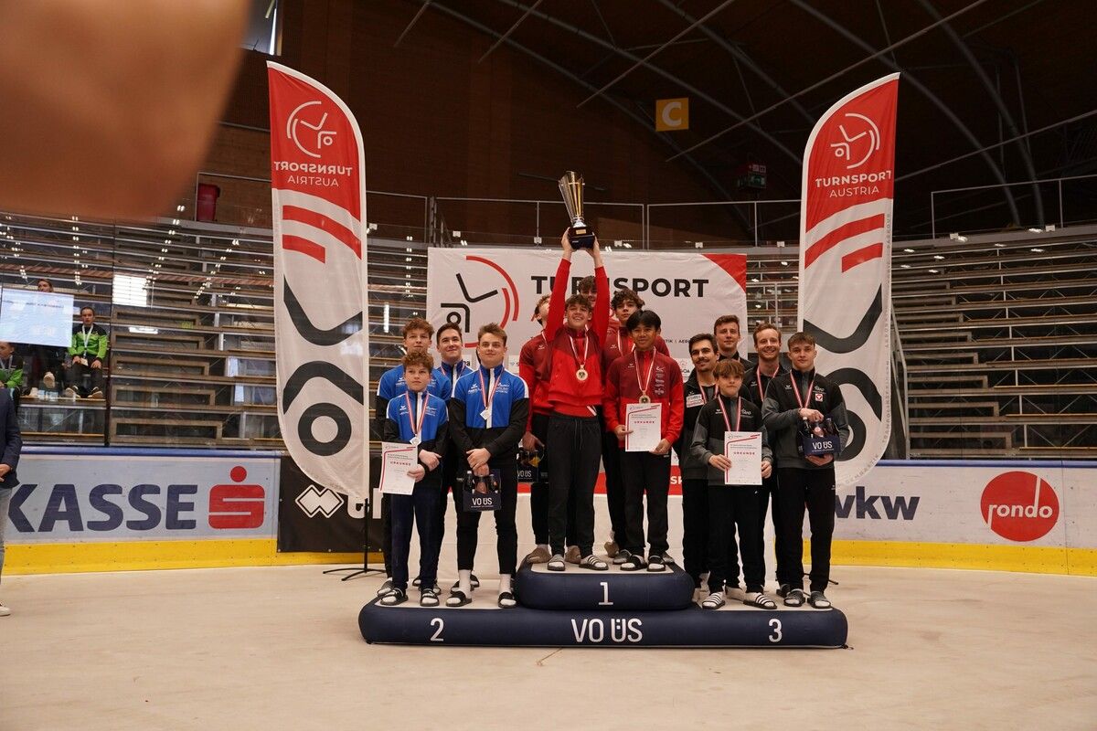 Teamtitel der Vorarlberger Jungs mit Joel Jauk. Sportgemeinschaft Götzisa