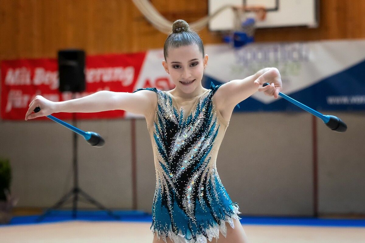 Vorarlbergs Paradegymnastin Melina Märk ist gefordert.Privat