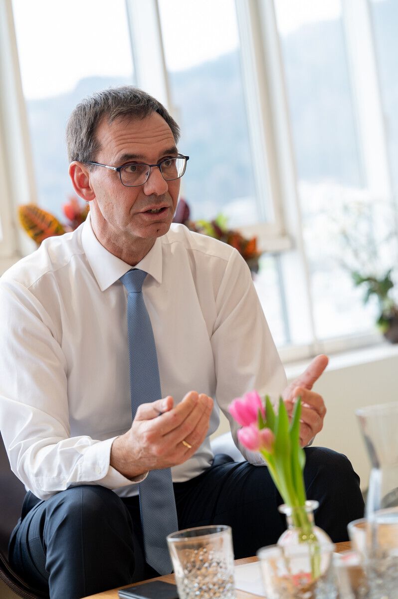 Wallner fordert erneut das Promotionsrecht für Fachhochschulen. VN/Serra