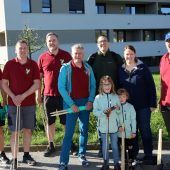 Helfer säuberten die Gemeinde Hörbranz