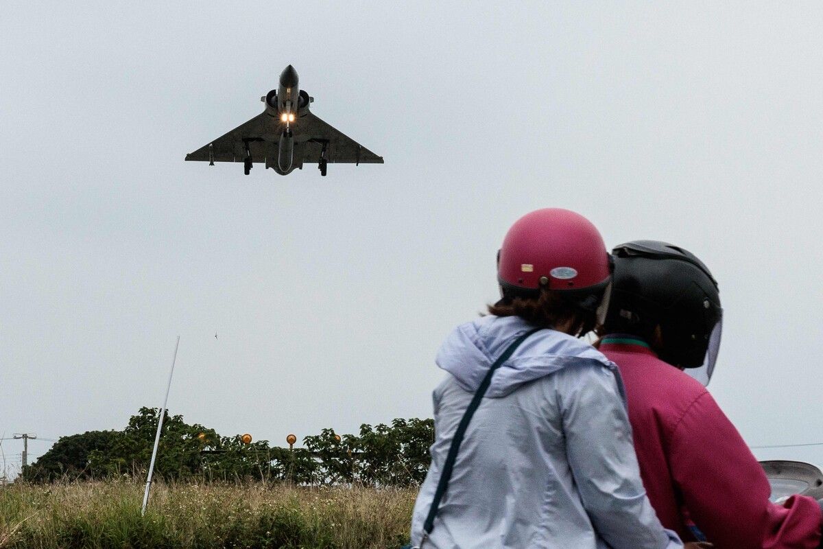 Aktuell über Taiwan zu sehen: Flieger der taiwanesischen Luftwaffe.AFP