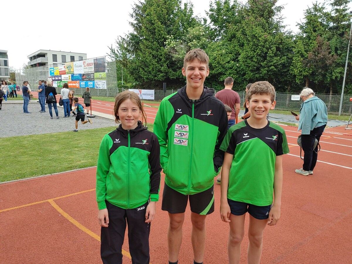 Annika, Alex und Ben. TS Weiler