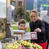 Erna auf Schatzsuche in Bartholomäberg
