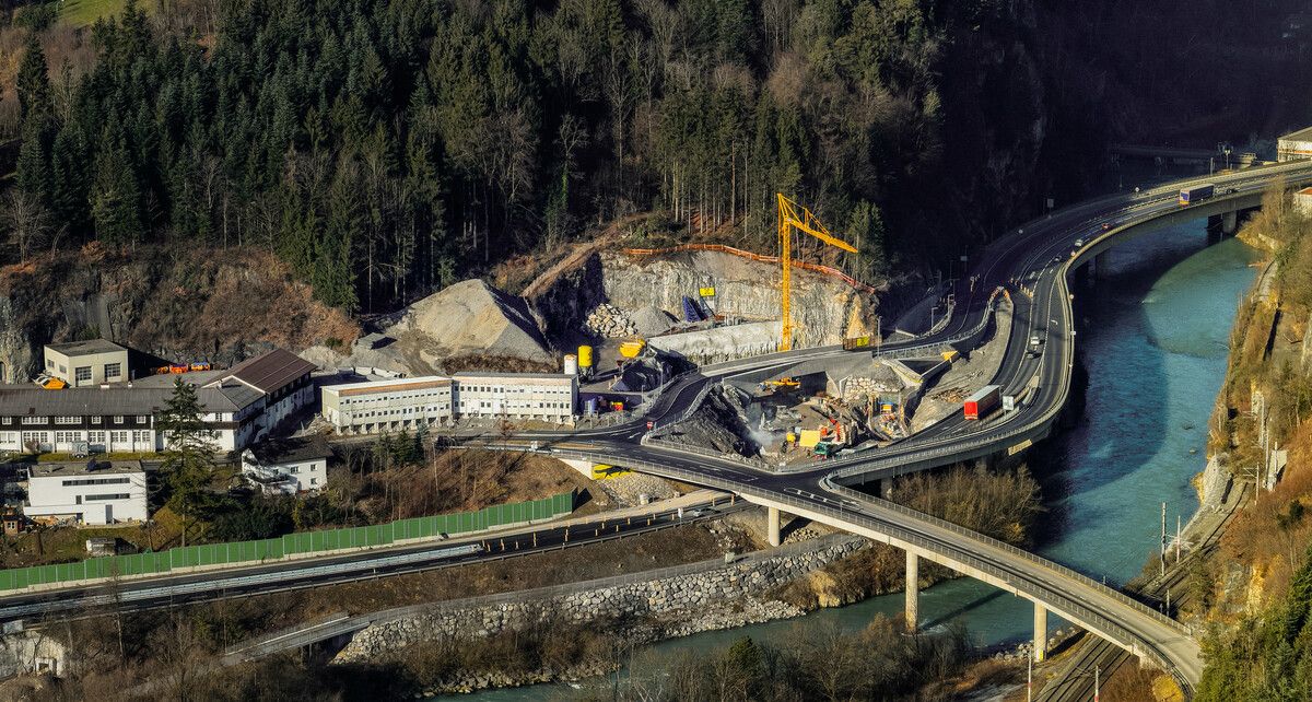 Beim Stadttunnel soll in zwei Wochen wieder weitergebaut werden. Stiplovsek