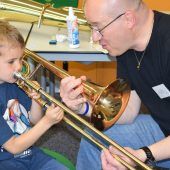 Großer Andrang beim Infotag der Musikschule