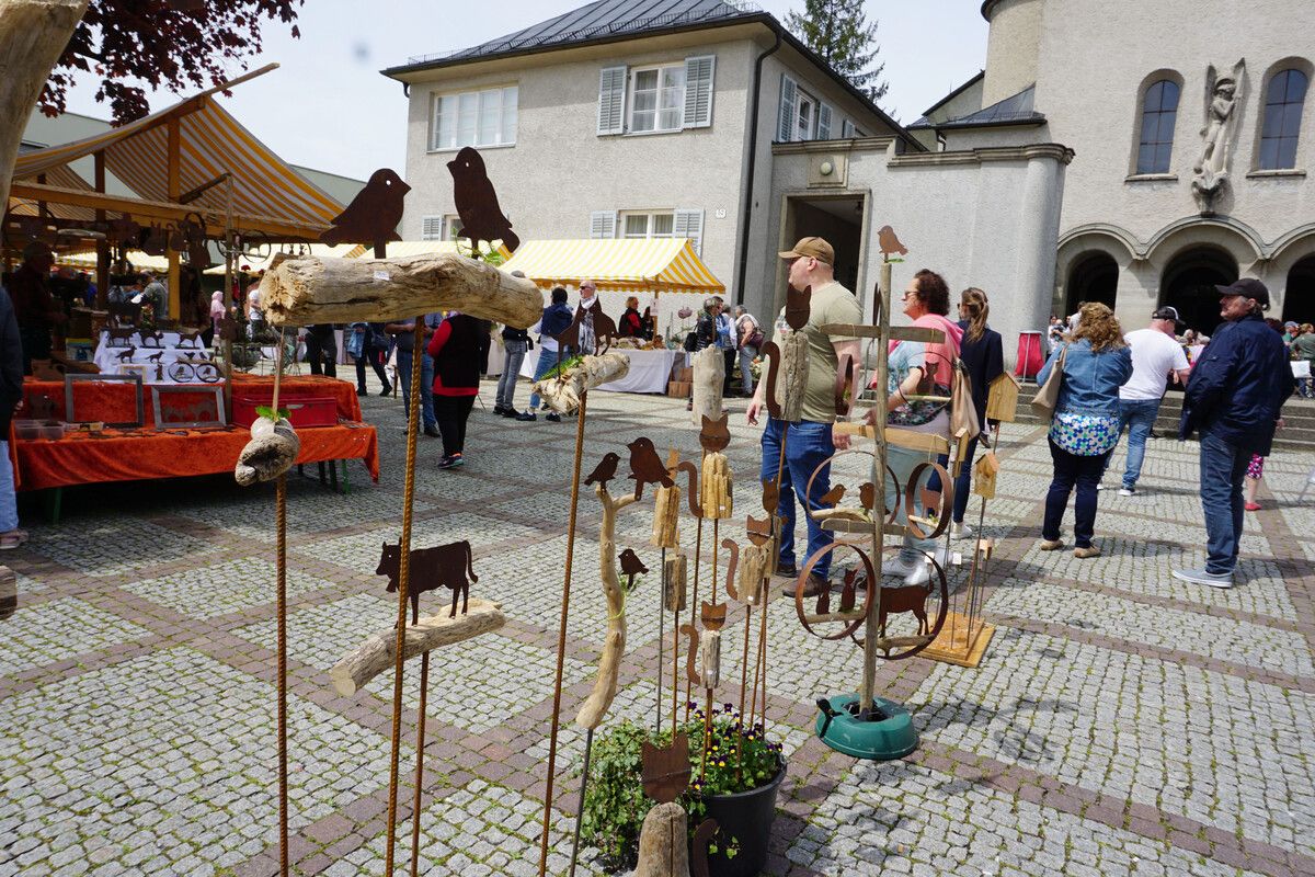 Das Kreativmärktle bietet viele Geschenk- und Deko-Ideen. hapf