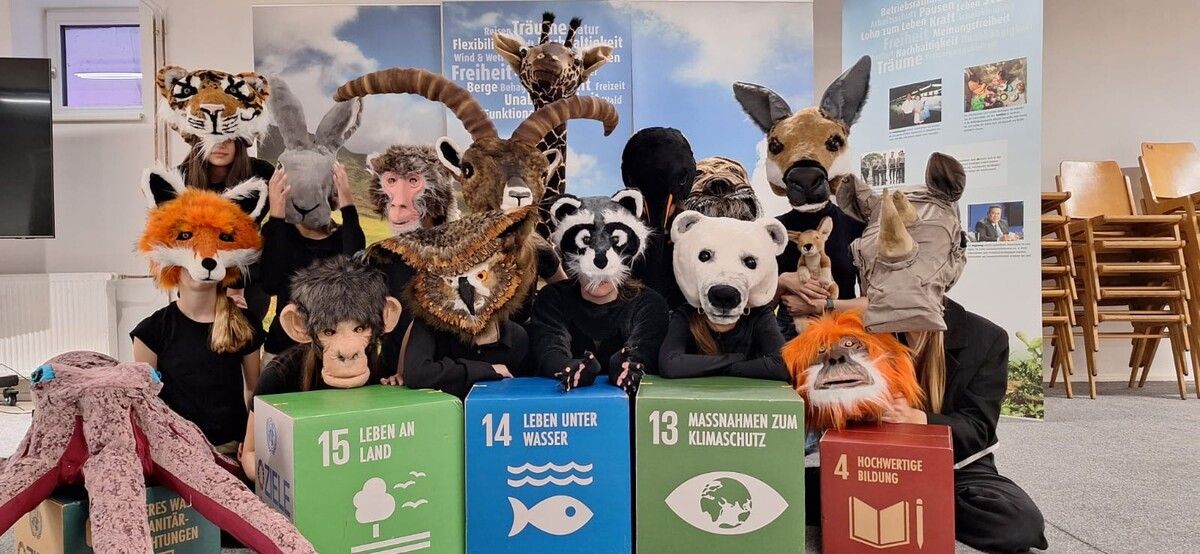 Das Musical „Waaritaanka – eine tierische Konferenz“ feiert Premiere. Caritas/JUBOS