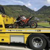 Wieder ein Raser-Bike beschlagnahmt