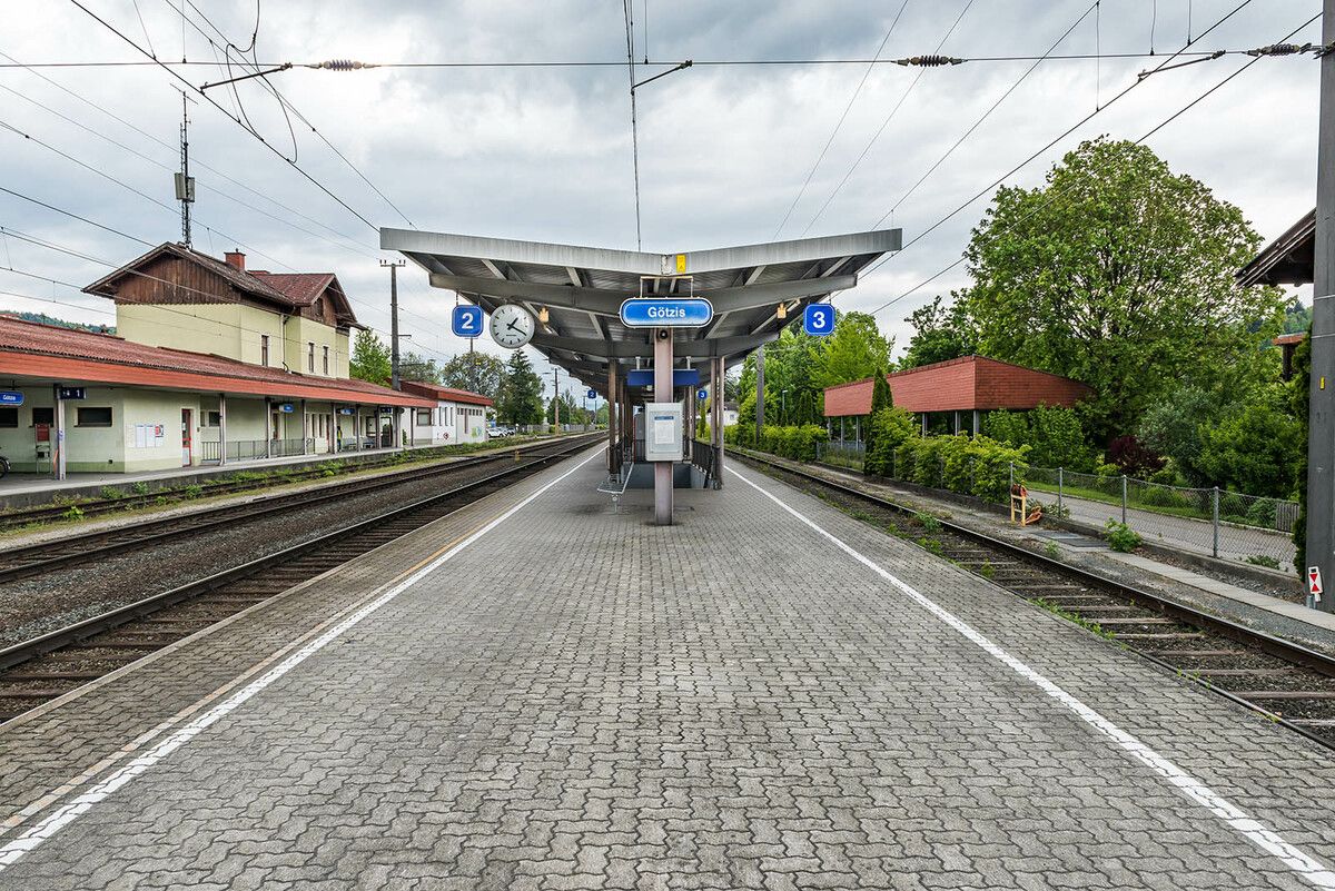 Der Bahnhof Götzis wird einem Neubau weichen dürfen. ÖBB
