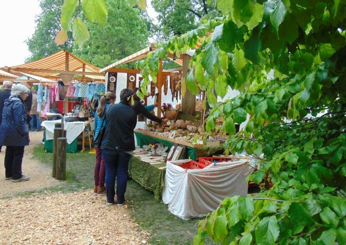 Der Gartenmarkt am Dorfplatz wird wieder zahlreiche Besucher aus Nah und Fern nach Altach locken. mima