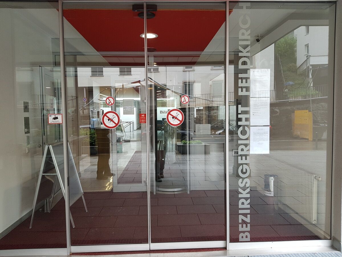 Der Prozess gegen den 35-jährigen Einzelunternehmer fand am Bezirksgericht Feldkirch statt. ECKERT