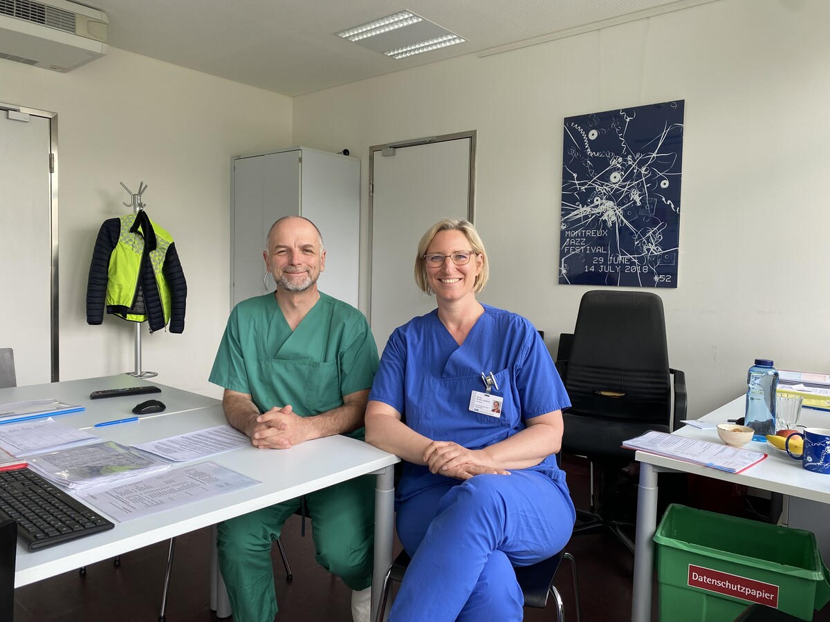 Die Ärzte Michael Rohde und Kerstin Jänsch arbeiten am LKH Bregenz. Sie finden, es müsse gesellschaftlich anders mit dem Thema umgegangen werden. vn