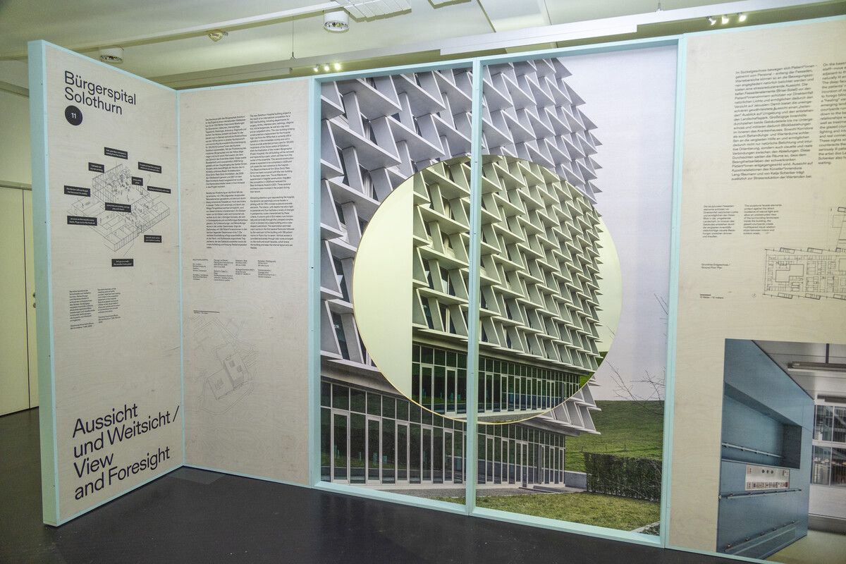 Die Ausstellung im vai erforscht, wie durchdachte Architektur im Krankenhausbau den Heilungsprozess der Patienten unterstützen kann. VN/paulitsch
