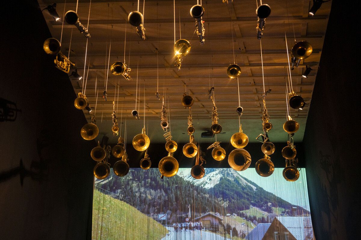 Die Ausstellung „tuten & blasen. Blasmusik in Vorarlberg” beleuchtet die Welt der Blasmusik in Vorarlberg. daniel furxer