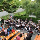 Dämmerschoppen mit dem Musikverein Lochau in Lochau Süd