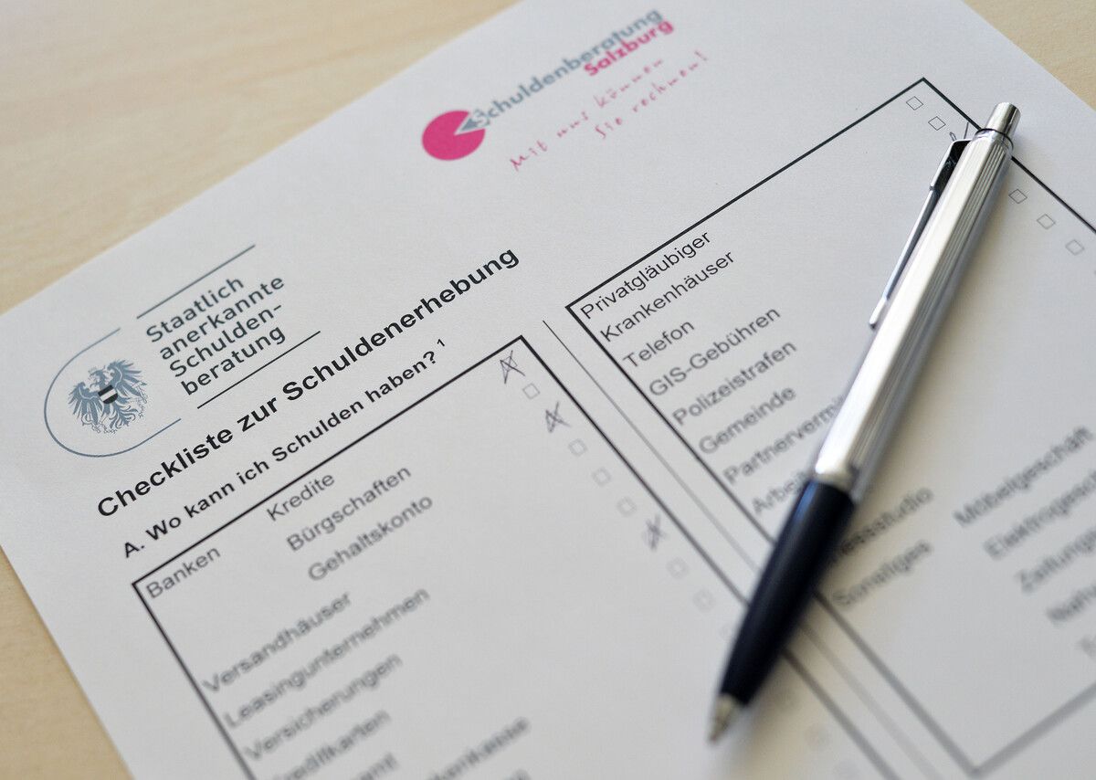 Die ifs Schuldenberatung in Vorarlberg schreibt in ihrem Jahresbericht von einer durchschnittlichen Verschuldung von 87.820 Euro.APA