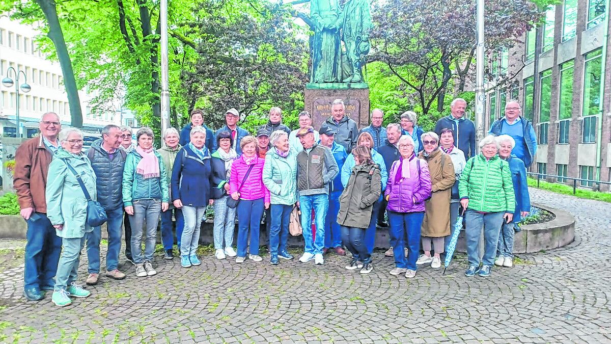 Die Kolpingfamilie Bludenz auf den Spuren von Adolph Kolping. kolpingfamilie Bludenz