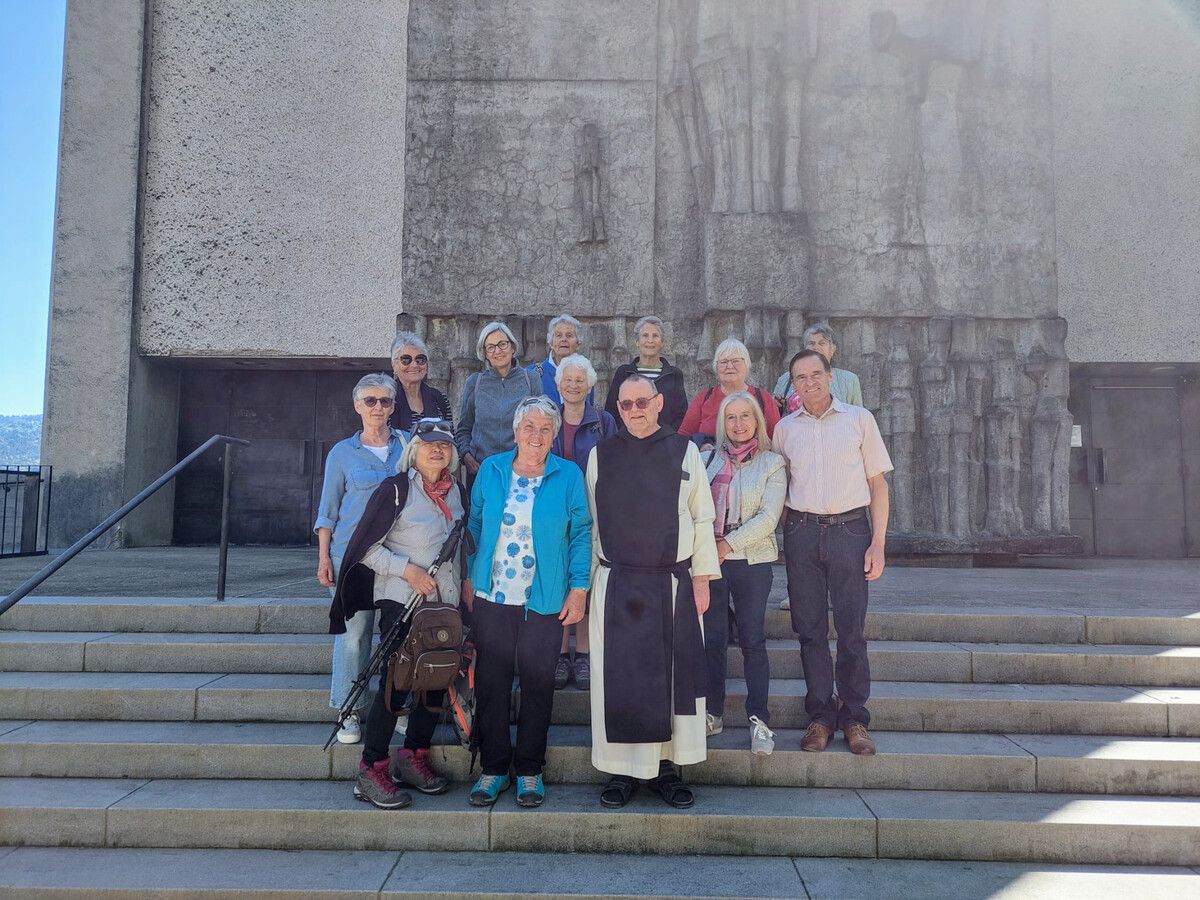 Die Seniorengruppe von Vorarlberg 50plus besichtigte das Zisterzienserkloster Mehrerau.50plus