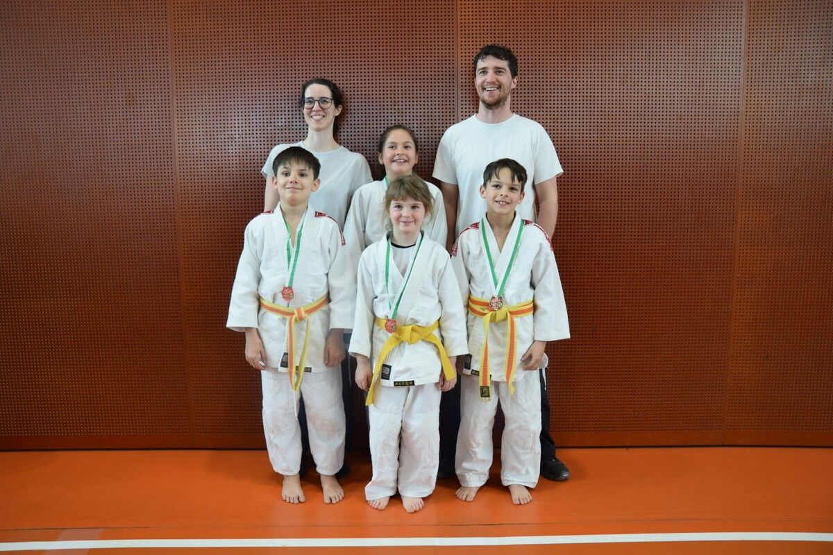 Die stolzen Judokas des UJC Hohenems beim 33. Gallusturnier.UJC Hohenems