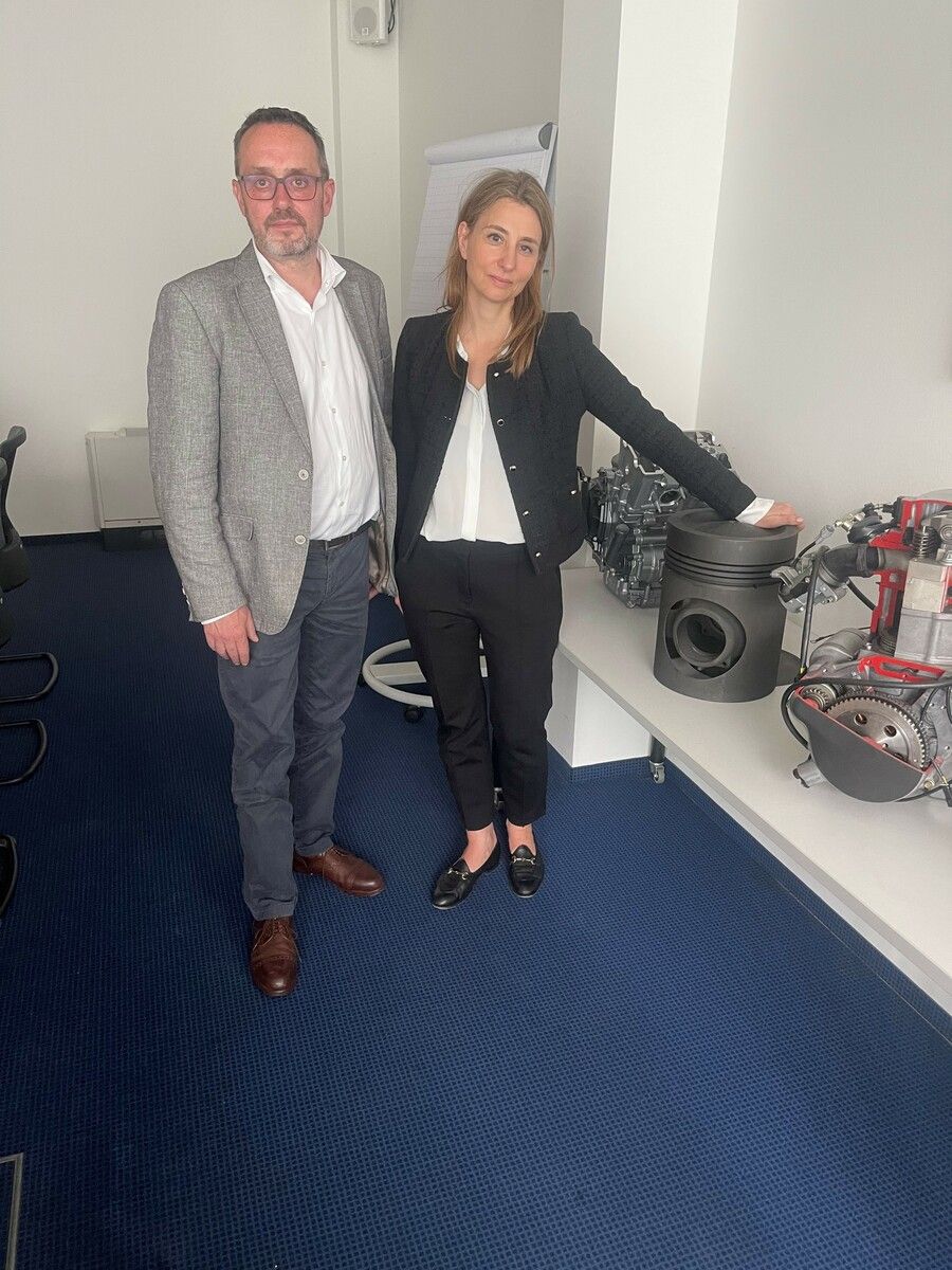 König-CEO Dieter Angerer und Prokuristin Anja Jenner.⇒vn