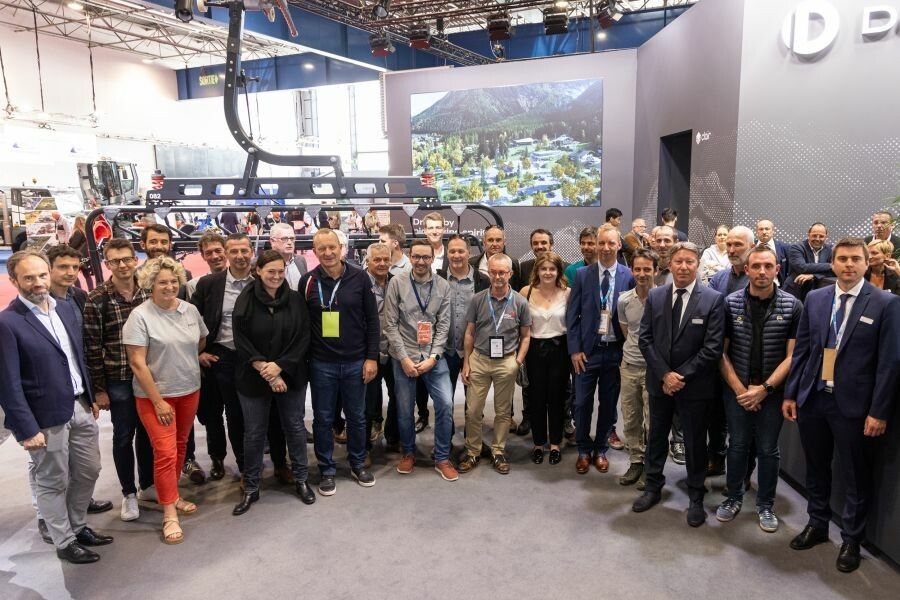 Ein starkes Team: Unter der Führung von Doppelmayr France werden die besten Experten auf ihrem Gebiet die Realisierung der Seilbahnen vorantreiben. schuss-rp.fr/FA