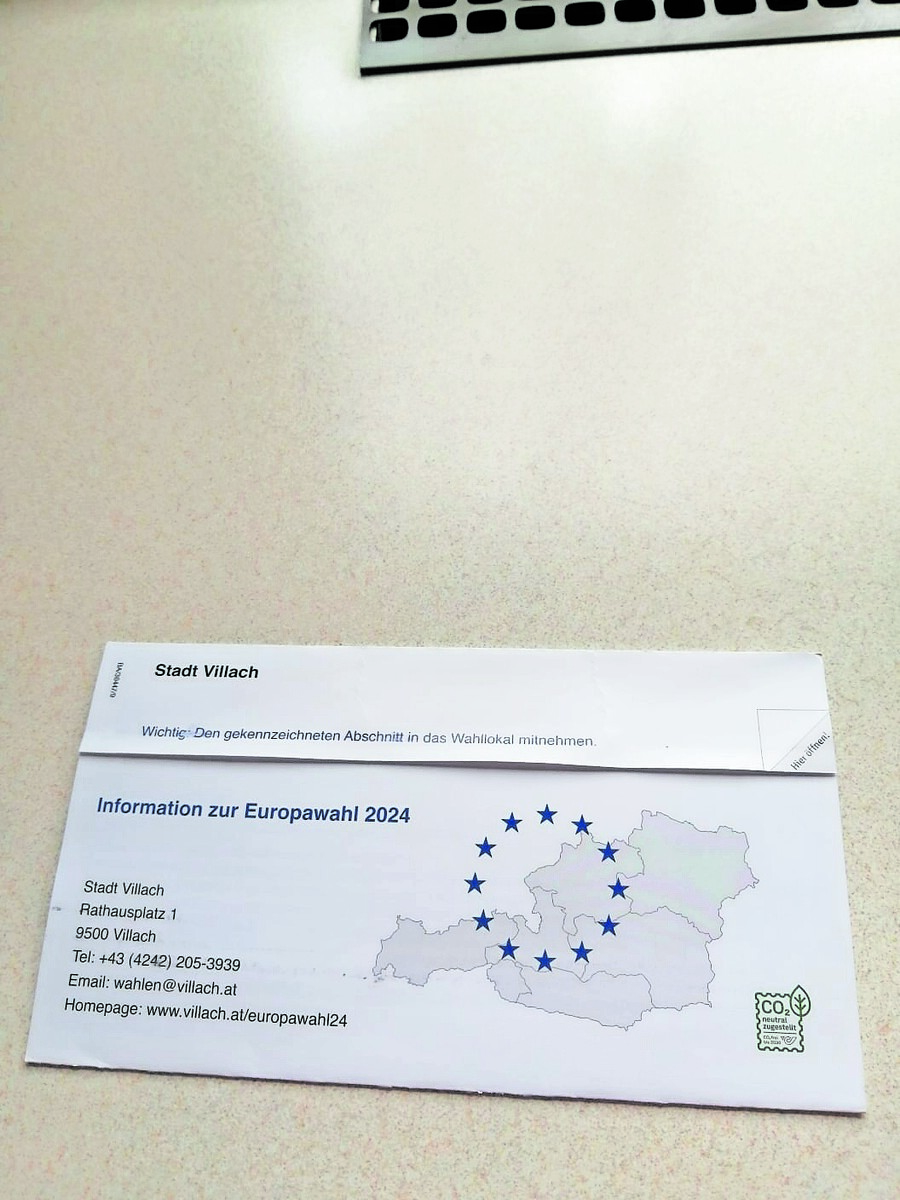 Eine unvollständige Österreichkarte machte auf einer Wahlinformation die Runde.LUX/KLZ