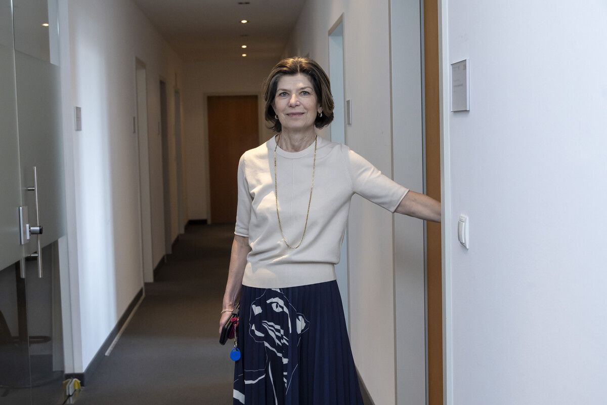 Eintritt in eine neue Aufgabe: Die 59-jährige Bregenzerin Monika Steurer ist nun offiziell neue pädagogische Leiterin der Bildungsdirektion Vorarlberg. VN/Paulitsch