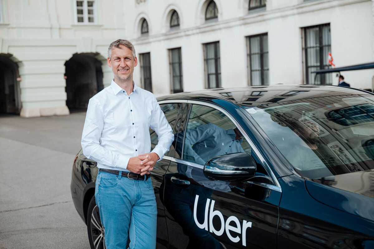 Uber-Österreich-Chef Martin Essl freut sich über die Expansion. uber