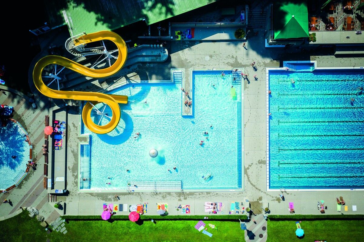 „Fritag am füfe“ findet im Waldbad Enz statt.Stadt