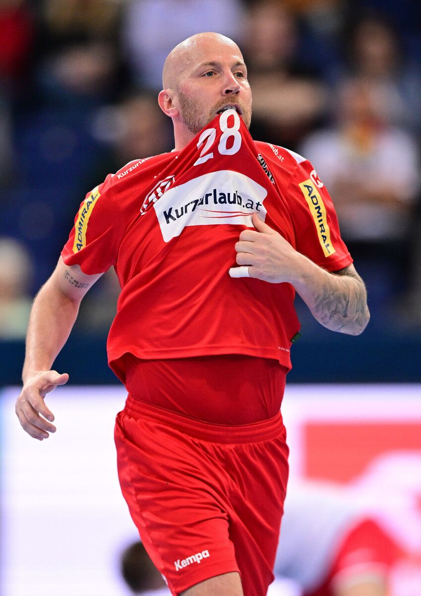 In 228 Länderspielen erzielte Robert Weber 990 Treffer und ist damit ÖHB-Rekordfeldspieler und Zweiter in der ewigen Torschützenliste. GEPA