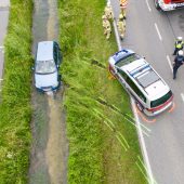 Auf wildem Rammkurs mit der Polizei