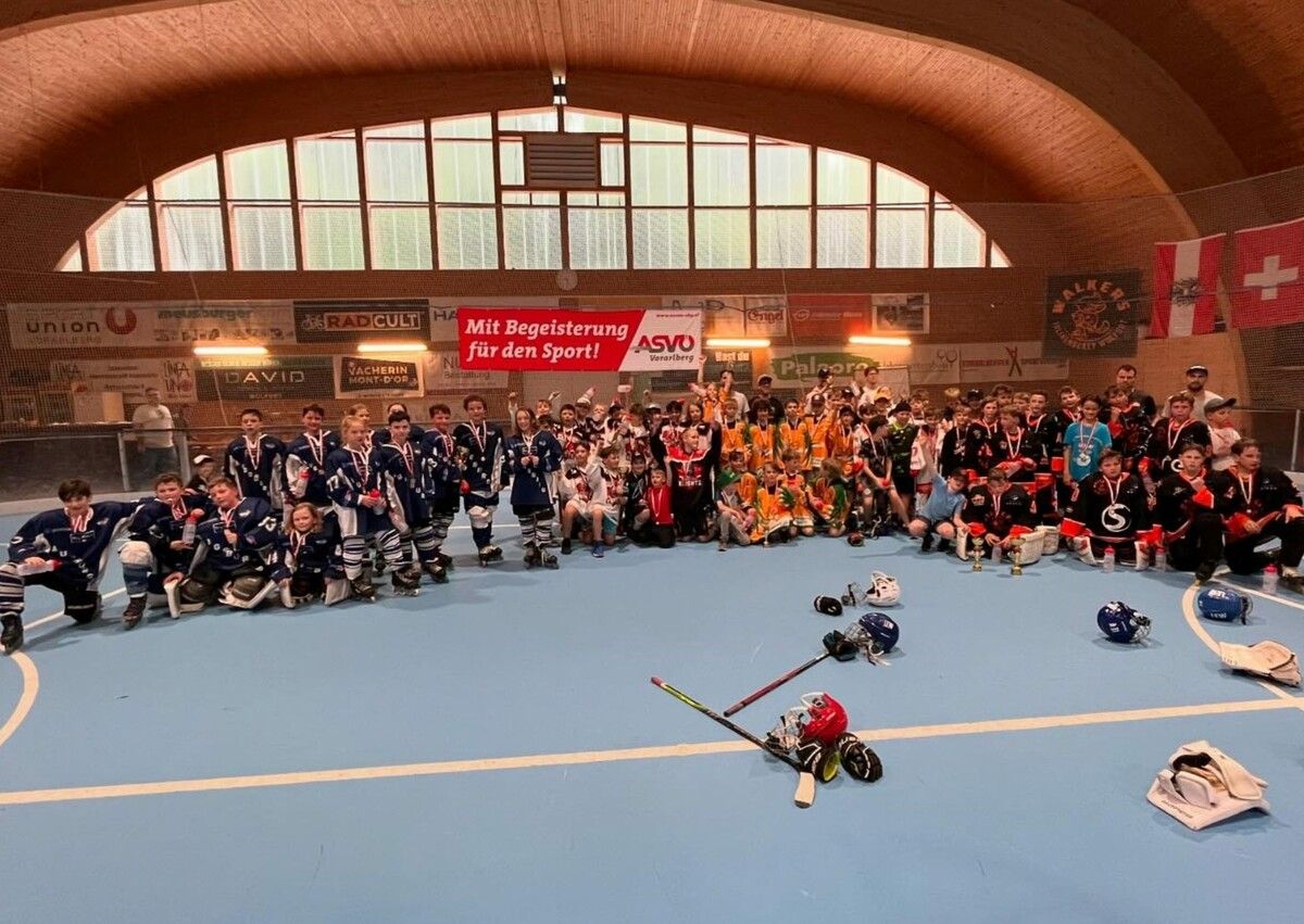 Inline-Youngsters aus drei Nationen kämpften am Wochenende in Wolfurt um den Masters-Titel. mima