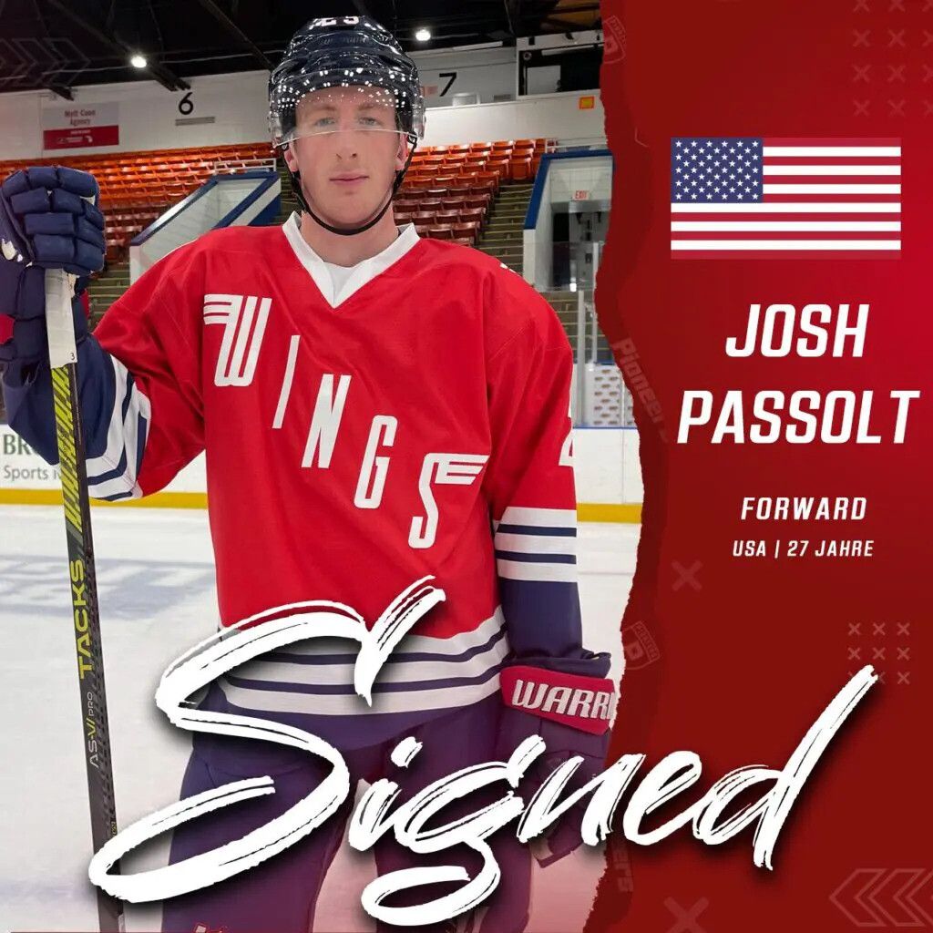 John Passolt soll bei den Pioneers in die Fußstapfen von Steven Owre treten. Kalamazoo Wings