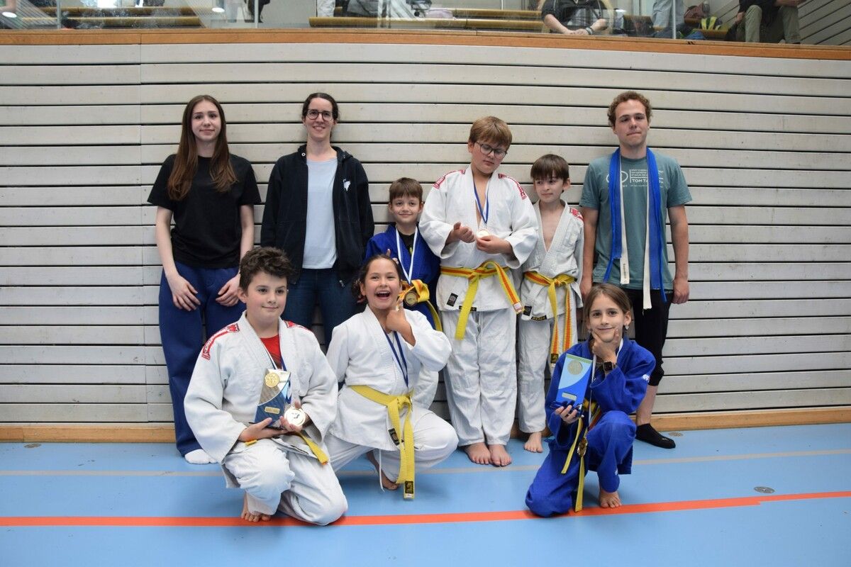 Judokas des UJC Hohenems beim 25. Internationalen Montfortturnier.UJC Hohenems