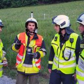 Großübung der Hofsteigfeuerwehren