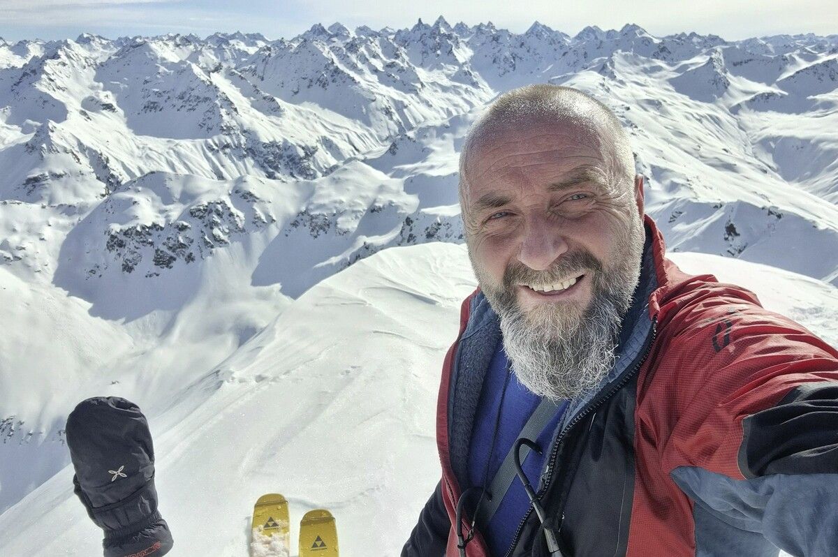Kraft tankt Andreas Künk für seine Unternehmungen in den heimischen Bergen.ANDRES KÜNK