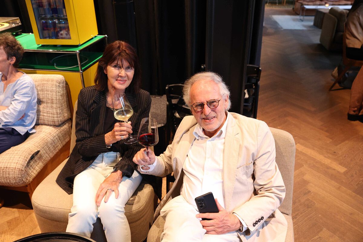 Künstlerin Carmen Margot Lins und ihr Mann Arnold.