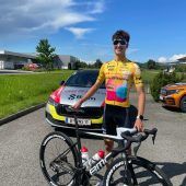 Team Vorarlberg mit  auffallendem Trikotdesign